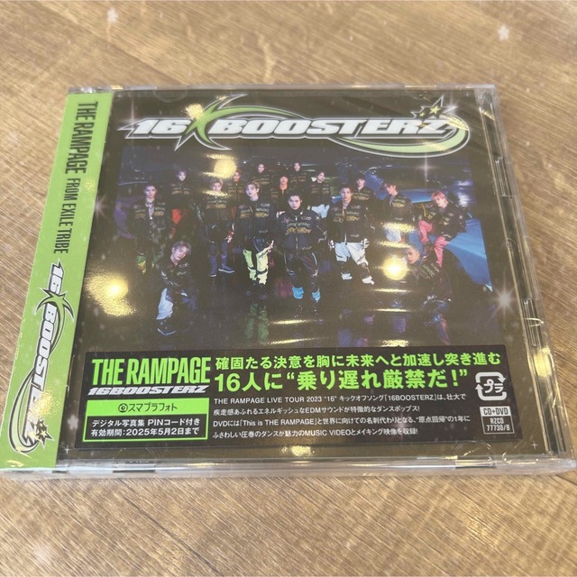 16BOOSTERZ（CD+DVD）スマプラフォト付 | フリマアプリ ラクマ