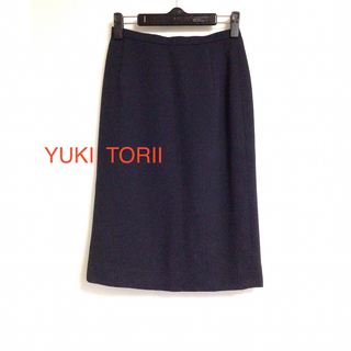 ユキトリイインターナショナル(YUKI TORII INTERNATIONAL)のYUKI  TORII   小さいサイズ　タイトスカート　S(ひざ丈スカート)