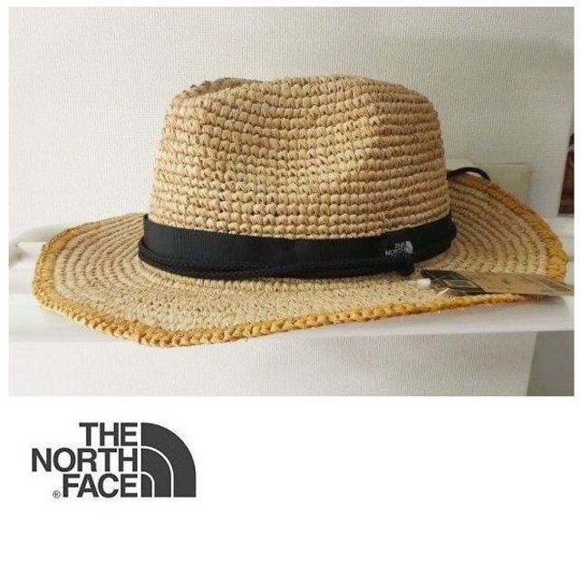 TNF Raffia Hat 麦わら帽子 未使用 ノースフェイス