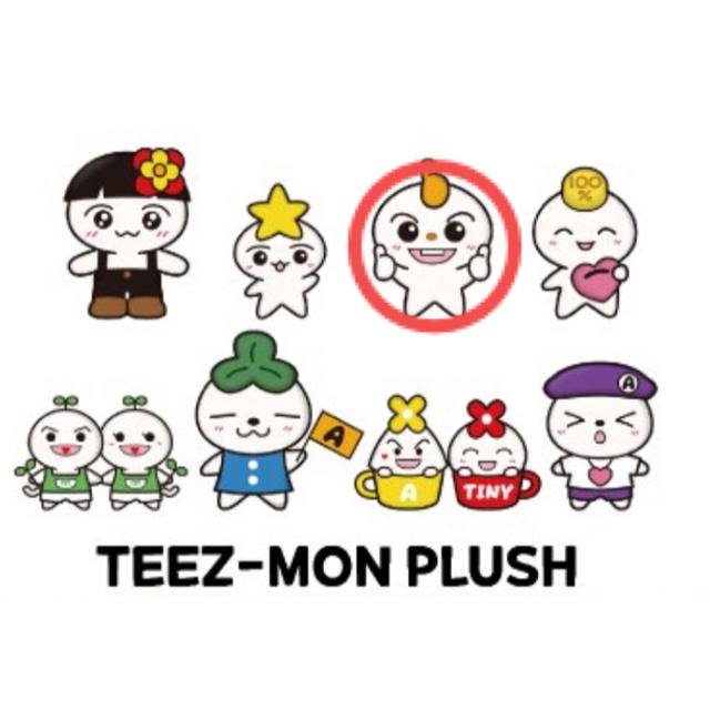 TEEZ-MON pop-up store ATEEZ ぬいぐるみ plush