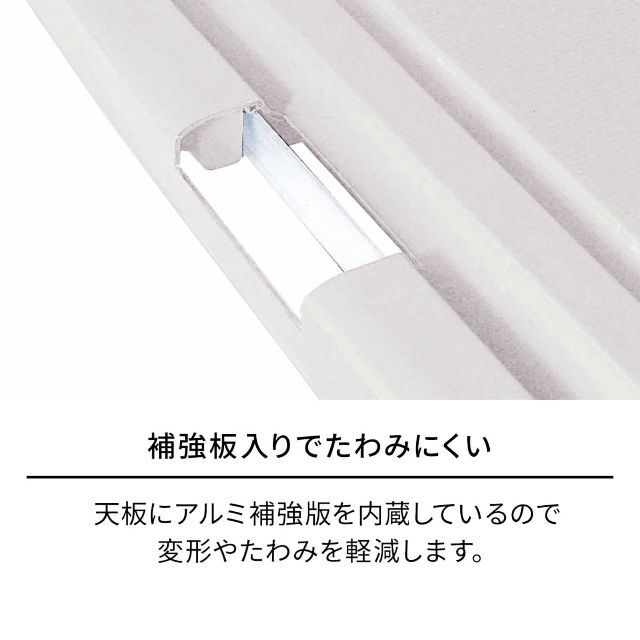 天馬 クローゼット収納 コスパ クローゼット用 ワイド深3段 カプチーノ 幅63 4