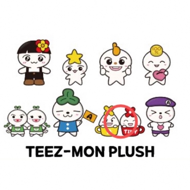 TEEZ-MON pop-up store ATEEZ ぬいぐるみ plush