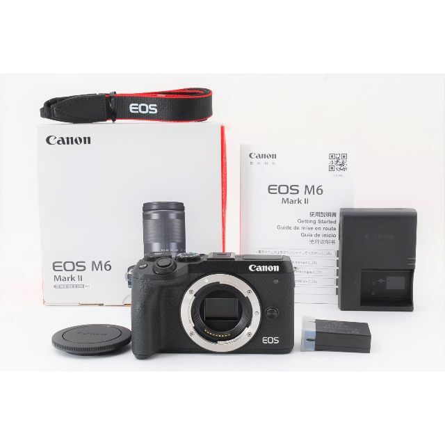 美品】Canon EOS M6 Mark II 《ショット数1000回以下》 素敵でユニーク