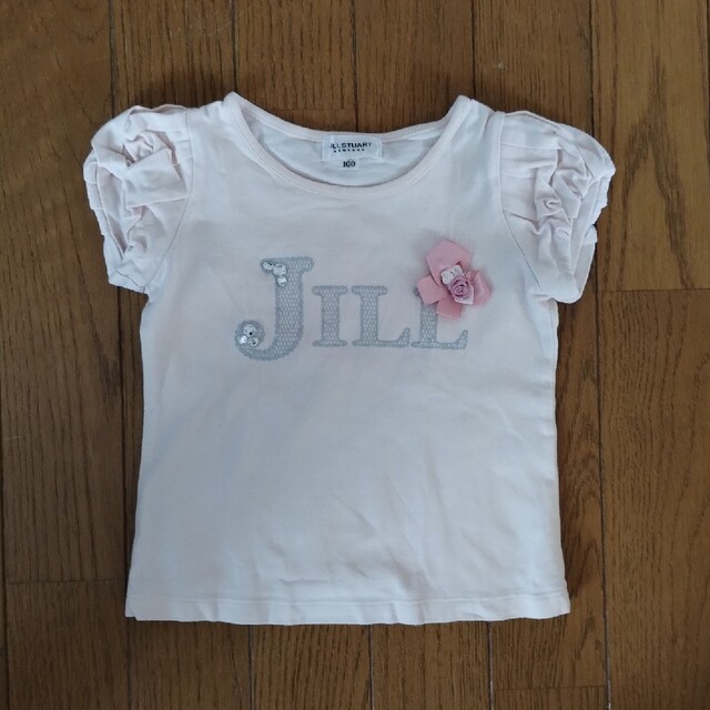 JILLSTUART(ジルスチュアート)のジルスチュアートのTシャツ　100cm キッズ/ベビー/マタニティのキッズ服女の子用(90cm~)(Tシャツ/カットソー)の商品写真