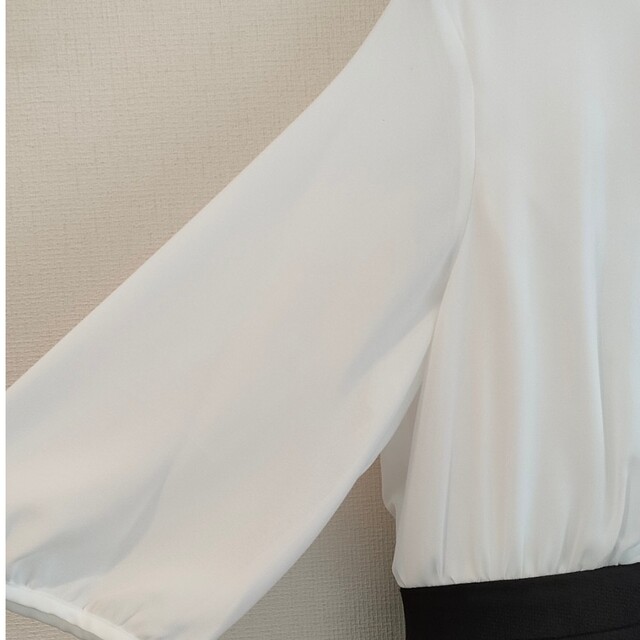新品タグなし　ワンピース19号 レディースのフォーマル/ドレス(礼服/喪服)の商品写真