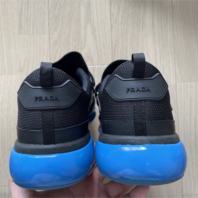 "PRADA"超希少 初代Cloudbust Black Blue 26cm