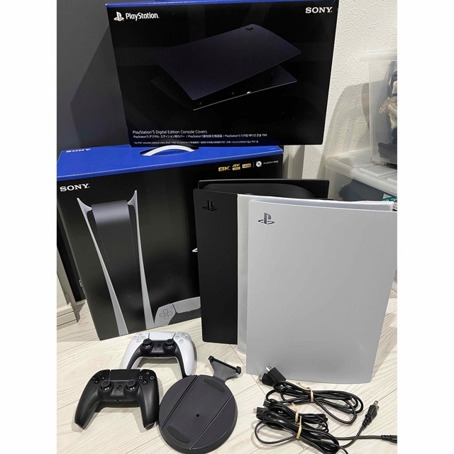 PlayStation(プレイステーション)のプレイステーション5 デジタルエディション CFI-1200B01 エンタメ/ホビーのゲームソフト/ゲーム機本体(家庭用ゲーム機本体)の商品写真
