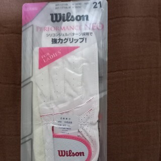 ウィルソン(wilson)のゴルフグローブ　左手用☆21センチ(その他)