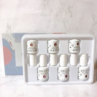 未使用　Gellen ジェルネイル カラージェル　春シリーズ　8ml×6本(その他)