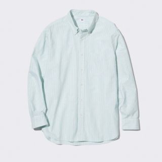 ユニクロ(UNIQLO)のUNIQLO オックスフォードストライプシャツ（長袖）(シャツ)