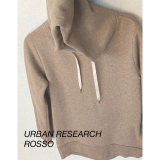 アーバンリサーチロッソ(URBAN RESEARCH ROSSO)のURBAN RESEARCH ROSSO プルオーバー　ベージュ(パーカー)