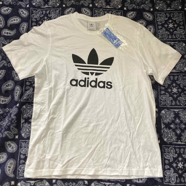 adidas(アディダス)の新品adidas originals Tシャツ アディダスオリジナルス 白2XL メンズのトップス(Tシャツ/カットソー(半袖/袖なし))の商品写真