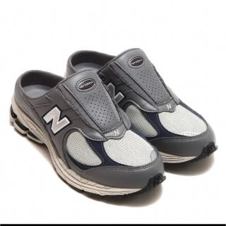 ニューバランス(New Balance)のニューバランス　M2002RMJ  ミュール　チャコールグレー　26.0(サンダル)