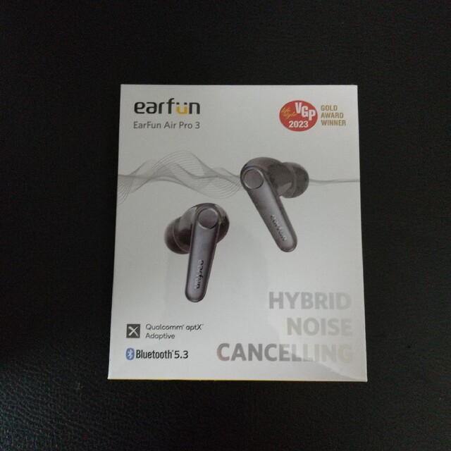 新品未開封】EarFun Air Pro 3 ANC搭載完全ワイヤレスイヤホンの通販