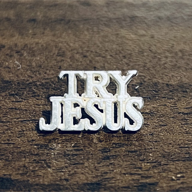 VINTAGE TIFFANYヴィンテージ ティファニー TRY JESUSピン