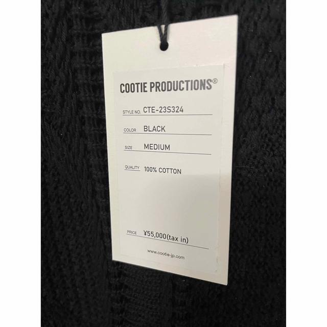 COOTIE - COOTIE 23SS 3D JACQUARD KNIT L/S CREWの通販 by tetsu's