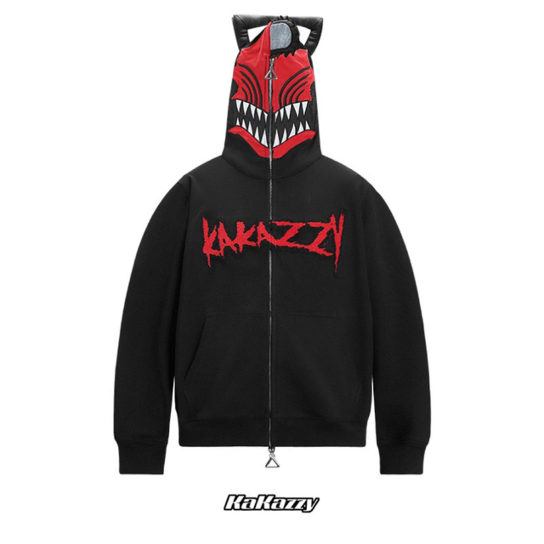 在庫処分kakazzy Full Zip Hoodie ブラック（Lサイズ） | フリマアプリ ラクマ