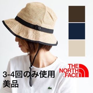 ザノースフェイス(THE NORTH FACE)の美品　ノースフェイス　ハイクハット　HIKE hat  Mサイズ　UVカット帽子(ハット)