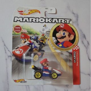 ホットウィール　マリオカート　マリオ(ミニカー)