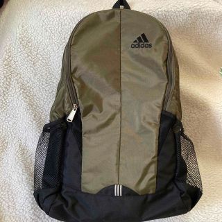 アディダス(adidas)の新品 adidas リュック 大容量 カーキ ブラック メンズ 旅行(バッグパック/リュック)