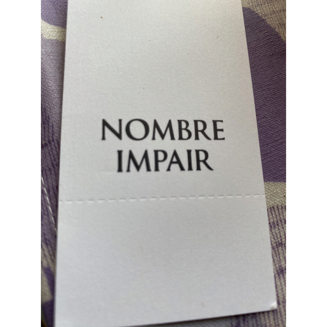 nombre impair(ノンブルアンベール)のNOMBRE IMPAIR ノンブルアンペール  リネンロングシャツコート  レディースのトップス(カーディガン)の商品写真
