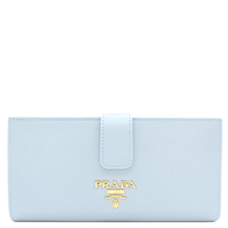 プラダ(PRADA)のプラダ  長財布  サフィアーノ 二つ折り ウォレット 1MV025(財布)
