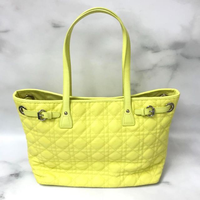 Dior(ディオール) パナレア トートバッグ イエロー ショルダー AO721-
