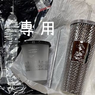 スターバックスコーヒー(Starbucks Coffee)の専用　スターバックス　3点　バッグ　リユーザブルカップ　ディズニーカップ(タンブラー)