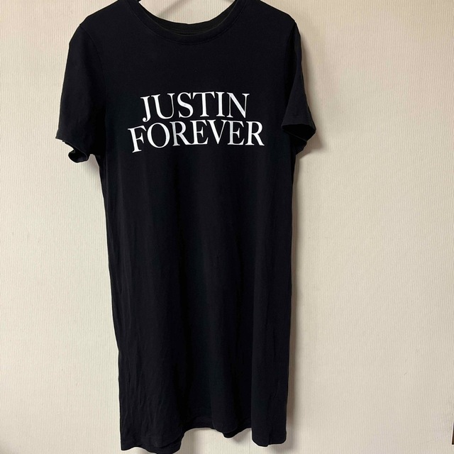 H&M(エイチアンドエム)のJUSTIN FOREVER.  BIEBER レディースのトップス(Tシャツ(半袖/袖なし))の商品写真