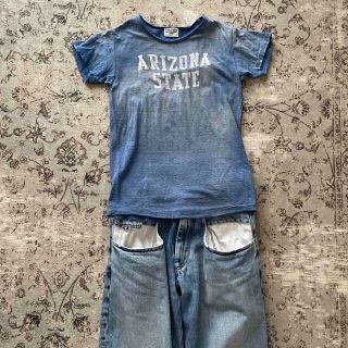 デニムダンガリー(DENIM DUNGAREE)のデニムダンガリー　予洗いと試着のみのお品　美品(Tシャツ(半袖/袖なし))