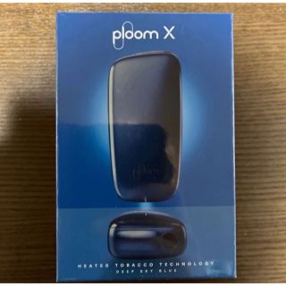 プルームテック(PloomTECH)の Ploom  X  新品未登録　プルーム　ディープスカイブルー『 新色』(タバコグッズ)