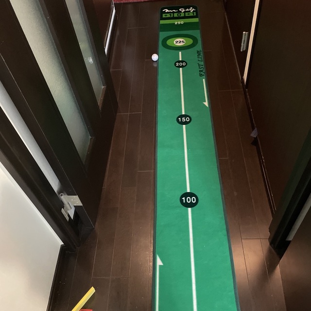 Hole in one Mat 自宅で、パター練習！ スポーツ/アウトドアのゴルフ(その他)の商品写真