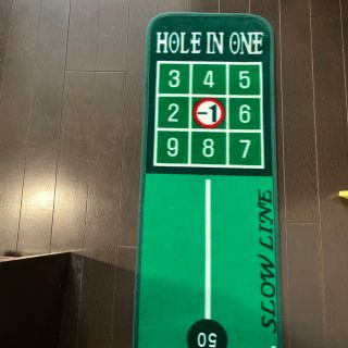 Hole in one Mat 自宅で、パター練習！(その他)