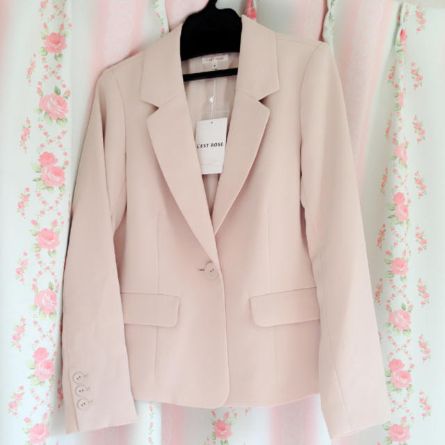 L'EST ROSE(レストローズ)の♡L′EST ROSE♡ シングルジャケット レディースのジャケット/アウター(テーラードジャケット)の商品写真