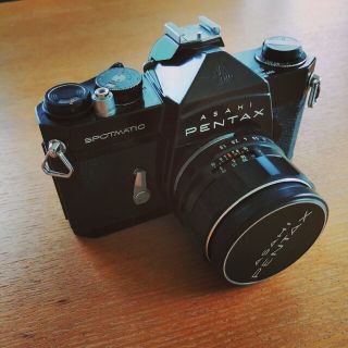 【ジャンク品】PENTAX SPOTMATIC／フィルム一眼レフカメラ(フィルムカメラ)