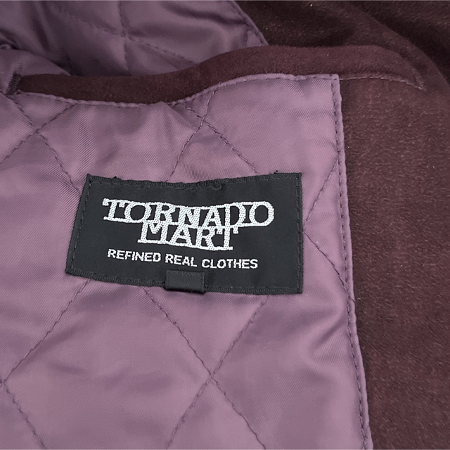 TORNADO MART ジャケット コート ワインレッド ボルドー