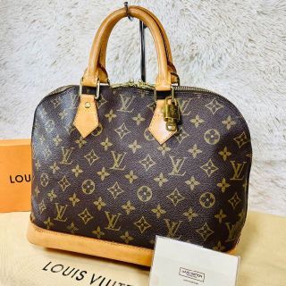LOUIS VUITTON - 【極美品】LOUIS VUITTON アルマ ハンドバック