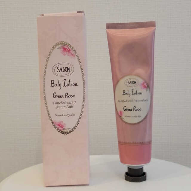 SABON　ボディローション　グリーンローズ　50ml コスメ/美容のボディケア(ボディローション/ミルク)の商品写真