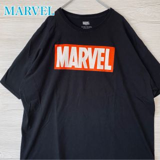 マーベル(MARVEL)の【入手困難】marvel マーベル　Tシャツ　3XLサイズ　ボックスロゴ　海外(Tシャツ/カットソー(半袖/袖なし))