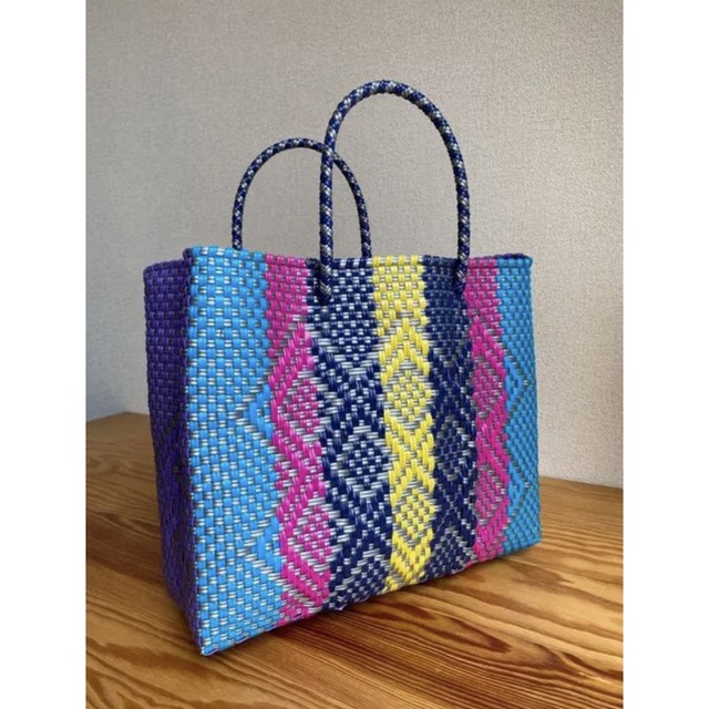 #G21-L5-Sサイズ　メキシコ　オアハカ　メルカドバッグ レディースのバッグ(ハンドバッグ)の商品写真