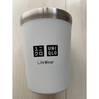 ユニクロ(UNIQLO)の【未使用】UNIQLOタンブラーホワイト350(タンブラー)