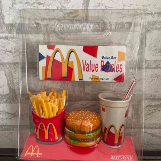 マクドナルド(マクドナルド)のM-1 レア マクドナルド バリューセットパズル(ぬいぐるみ)