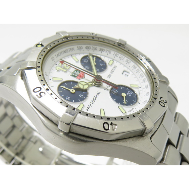 TAG Heuer プロフェッショナル クロノ メンズ 腕時計 SS クオーツ