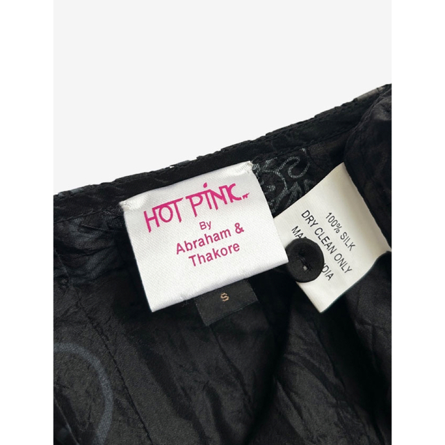 HOTPINK BY Abraham & Thakore シルク ワイドトップス レディースのトップス(カットソー(長袖/七分))の商品写真