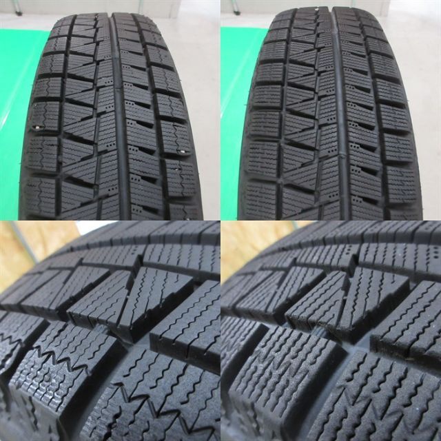 ソリオ165/70R14 2021年バリ山スタッドレス アクア ヴィッツ パッソ-