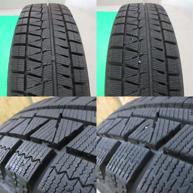 ソリオ165/70R14 2021年バリ山スタッドレス アクア ヴィッツ パッソ