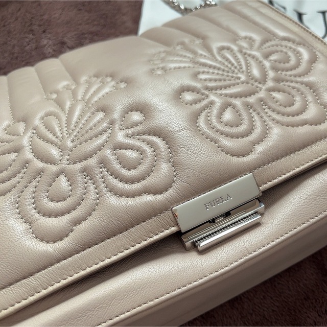 超美品 フルラ FURLA ショルダーバッグ 鞄 ダフネ 03-23031004
