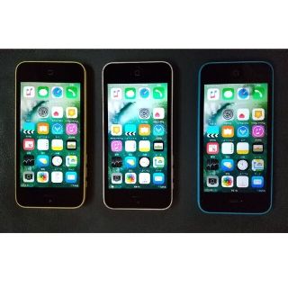 アイフォン iPhone 5c 7個セット WIFI機 音楽プレーヤー