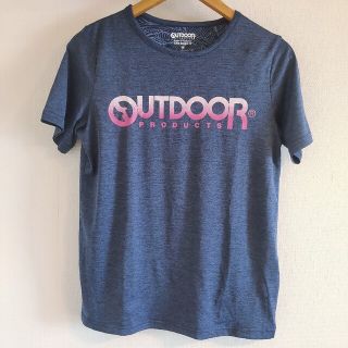 アウトドア(OUTDOOR)のアウトドア OUTDOOR テロテロ Tシャツ ネイビー Ｍサイズ(Tシャツ(半袖/袖なし))