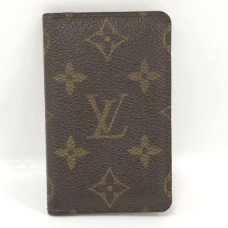 ルイヴィトン(LOUIS VUITTON)のLOUIS VUITTON ポシェット カルト ヴィジット 2つ折り名刺入れ(名刺入れ/定期入れ)